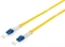 Equip Patchkabel LC->LC 2.00m Singlemode Duplex OS2 gelb Polybeutel
