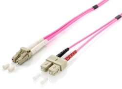 Equip Patchkabel LC->SC 1.00m Multimode Duplex OM4...
