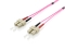 Equip Patchkabel SC->SC 15.00m Multimode Duplex OM4 violett Polybeutel