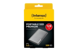 Intenso 4.6cm (1,8) 128GB SSD extern USB 3.2 Alu Premium