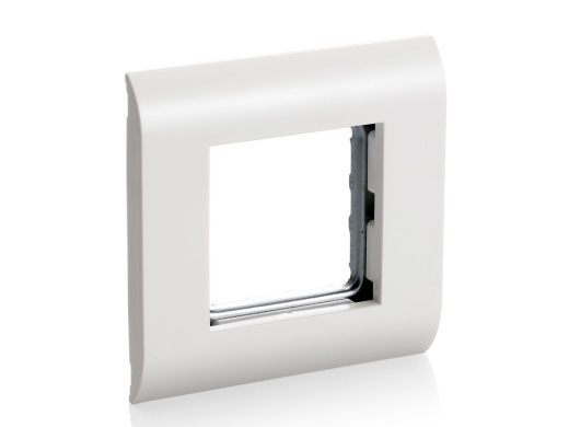 Equip Frontplatte French Modular Fenster 45x45mm RAL9010 Polybeutel