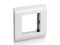 Equip Frontplatte French Modular Fenster 45x45mm RAL9010 Polybeutel