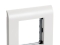 Equip Frontplatte French Modular Fenster 45x45mm RAL9010 Polybeutel