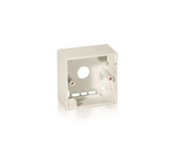 Equip Aufputz-Halterung für Frontplatten RAL 1013 ws...