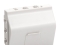 Equip Frontplatte 1xKeystone French abgew. 45x45mm RAL9010 Polybeutel