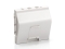 Equip Frontplatte 1xKeystone French abgew. 45x45mm RAL9010 Polybeutel
