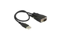 DELOCK Adapter USB Type-A -> Seriell RS232 DB9-St ESD...