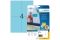 HERMA Etiketten A4 blau 105x148mm Papier matt ablösbar 80St.