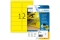 HERMA Signal-Etiketten A4 99,1x42,3 mm gelb Folie 300 St.