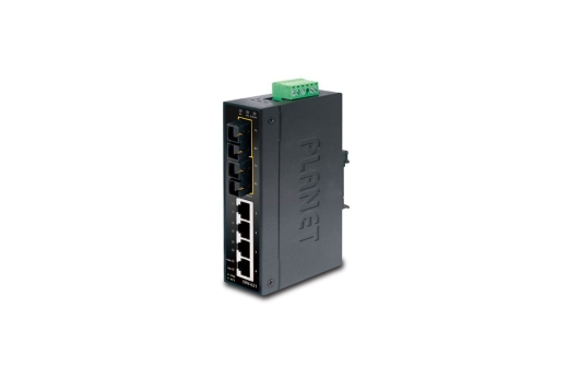 PLANET 4+2 100FX Port Multi-mode Industrial Ethernet Switch