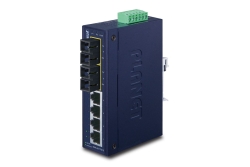 PLANET 4+2 100FX Port Single mode Industrial Ethernet