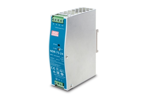 PLANET Din-Rail Power Supply (PWR-75-24) 75 watts, 24V,