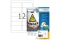 HERMA Etik. A4 Outdoor Klebefolie weiß 99,1x42,3mm 480 St.