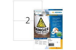 HERMA Etik. A4 Outdoor Klebefolie weiß 210x148 mm...