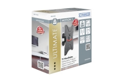 Schwaiger Wandhalterung TV 23-46 Max. 25KG Schwarz