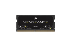SO DDR4 16GB PC 2400 CL16 CORSAIR VENGEANCE Black retail