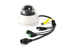 LevelOne IPCam HUBBLE Dome Out 3MP/H.265/IR/ 13W/PoE/IP68