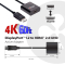 Club3D Adapter DisplayPort > HDMI 2.0 3D 4K60Hz aktiv St/Bu Polybeutel