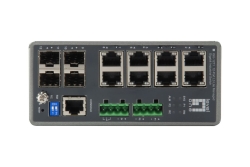 LevelOne Industr.Switch 8xGE/4xSFP TURING Managed L3
