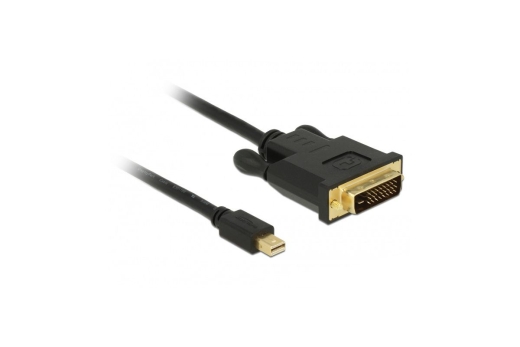 DELOCK Kabel mini DP 1.1 -> DVI (24+1) St/St 2.0m schwarz