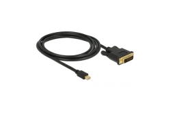 DELOCK Kabel mini DP 1.1 -> DVI (24+1) St/St 2.0m schwarz