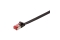 Logilink Flachpatchkabel 2xRJ45 U/FTP Cat6A 15.0m schwarz