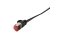 Logilink Flachpatchkabel 2xRJ45 U/FTP Cat6A 15.0m schwarz