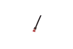 Logilink Flachpatchkabel 2xRJ45 U/FTP Cat6 20.0m schwarz