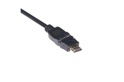 Club3D HDMI-Kabel A -> A 2.0 360° Drehbar 4K60Hz UHD 2 Meter retail