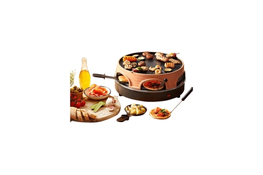 Emerio Kombi-Pizza Ofen,Pizzarette,Raclette,Grill, 6 Pers.