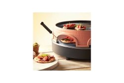 Emerio Kombi-Pizza Ofen,Pizzarette,Raclette,Grill, 6 Pers.