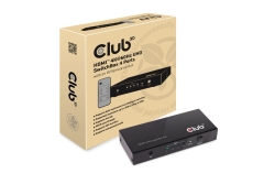 Club3D HDMI Switchbox 4 Eingänge -> 1 Ausgang 4K60Hz UHD retail