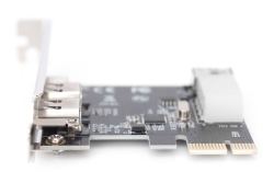DIGITUS PCI Expr Card 2x Firewire400 ext, +1x FW400 int