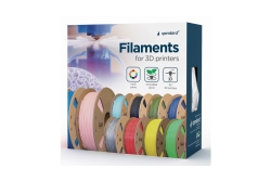 gembird Filamentcassette ABS schwarz 1.75mm 1kg Spule