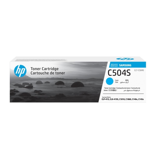 HP ersetzt Samsung CLT-C504S Cyan Tonerpatrone