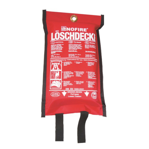 NOFIRE Löschdecke NO 160x180 POLY 1C im Polybag