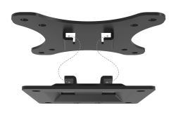 DIGITUS WAH 0-32 1TFT Max.18KG schwarz