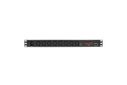 Logilink IP Steckdosenleiste 19 8fach Einbau 1HE schwarz