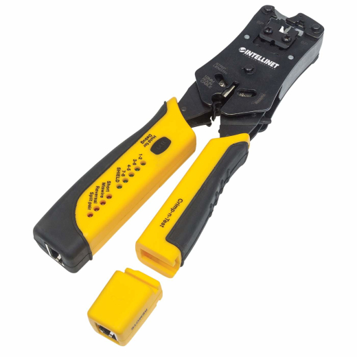 INTELLINET Universal Crimpwerkzeug & Kabeltester