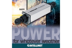 INTELLINET PoE+ Extender Outdoor Gigabit High Power bis 100m
