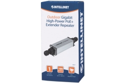 INTELLINET PoE+ Extender Outdoor Gigabit High Power bis 100m