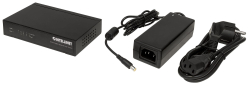 INTELLINET PoE+ Switch 5-Port Gigabit Ethernet 60W Desktop