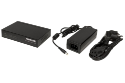 INTELLINET PoE+ Switch 5-Port Gigabit Ethernet 60W Desktop