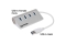 MANHATTAN Hub 4-Port 4xUSB3.0 Alu Strom: USB