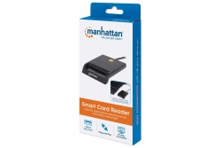MANHATTAN Smartcard-Lesegerät Chipkartenleser USB extern