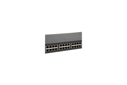 LevelOne PoE+Switch 24xFE PoE/2xSFP 380W 19unmanaged Metall
