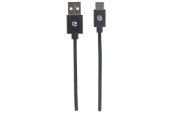 MANHATTAN USB 2.0 Typ C-Kabel C-Stecker/A-Stecker 3m schwarz