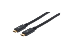 MANHATTAN USB 3.1 Gen1 Kabel C-Stecker/C-Stecker 2m schwarz