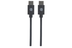 MANHATTAN USB 2.0 Typ C-Kabel C-Stecker/C-Stecker 2m schwarz