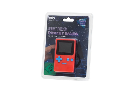 ThumbsUp! ORB Spielkonsole 1,8 LCD Gameboy 152 Spiele rot